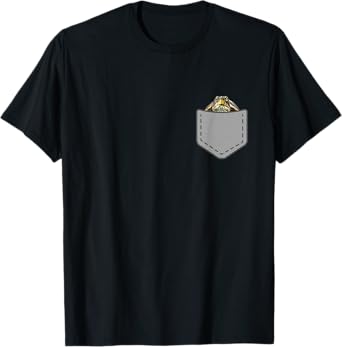 Funny Red-Eared Slider Reptile In Your Pocket T-Shirt