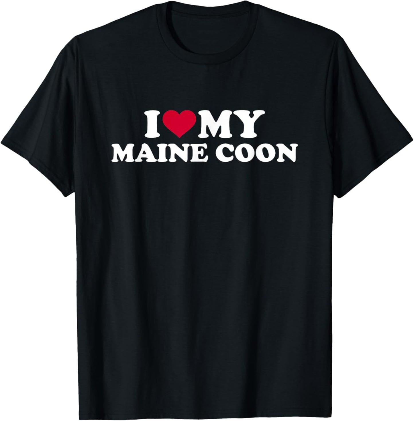 I love my maine coon cat T-Shirt
