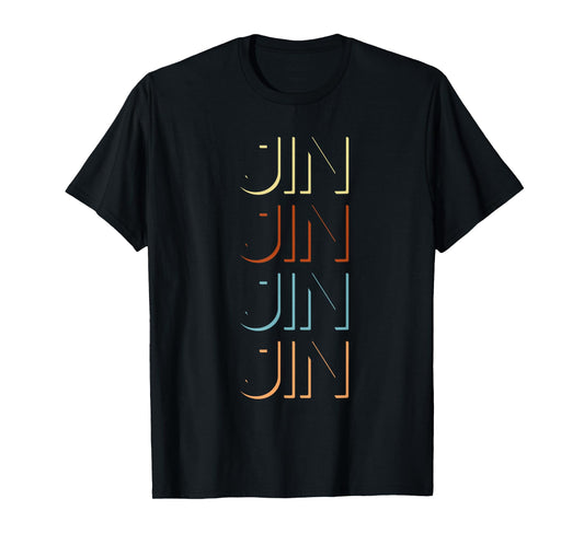 Jin First Name Tshirt My Personalized Tee Named T-Shirt