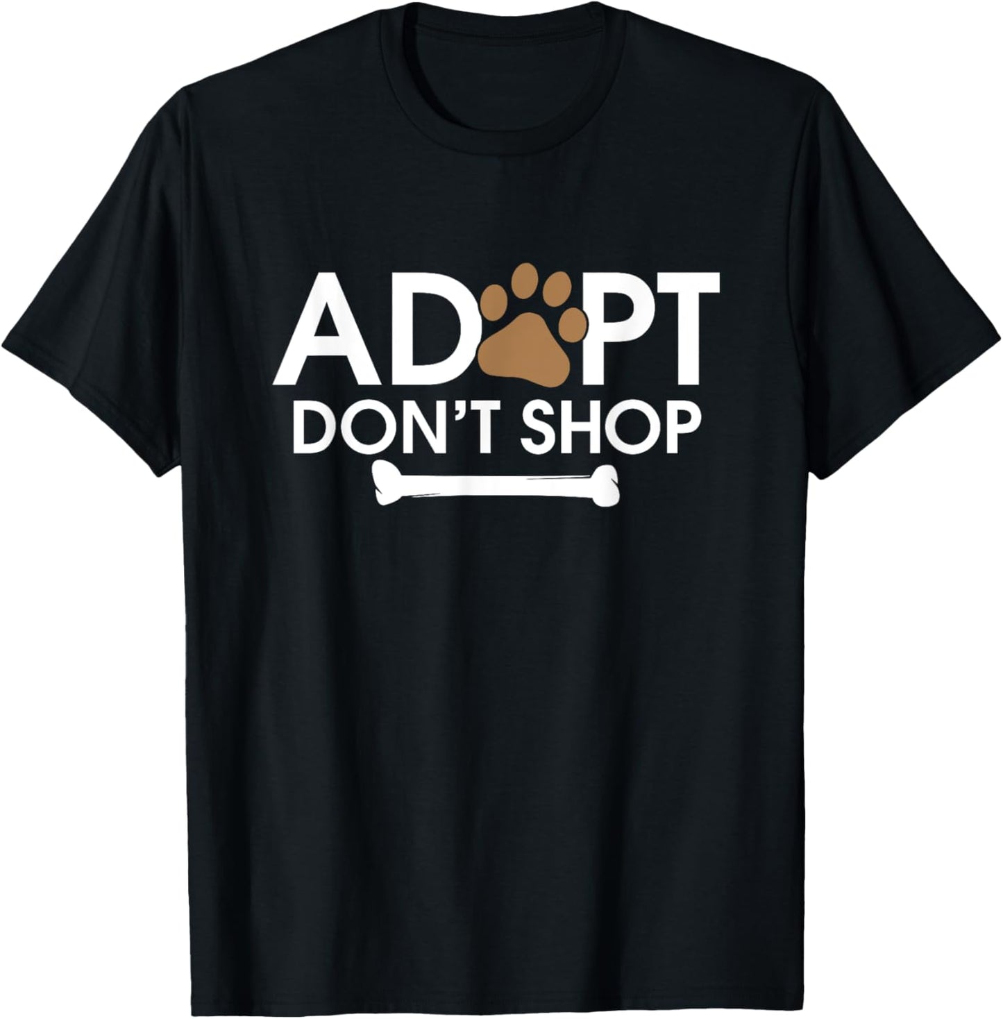Adopt Don't Shop T-Shirt | Rescue Animals Shirt Cat and Dog T-Shirt