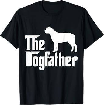 The Dogfather Cane Corso T-Shirt Funny Father gift T-Shirt