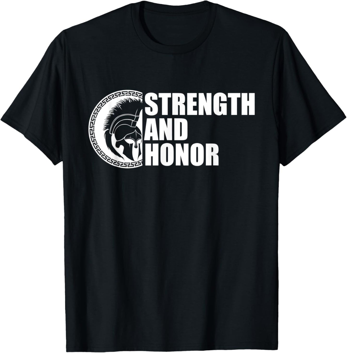 C597 STRENGTH AND HONOR T-Shirt Workout Gym MMA Fitness