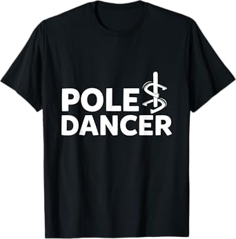 Pole Dancer Horseshoe Throwing Horseshoe Pitching T-Shirt