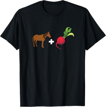 Horse Radish Funny Vegetable Pun, Horseradish Foodie T-Shirt