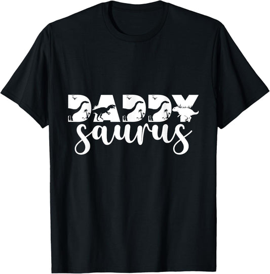 Daddysaurus T-rex Dinosaur Daddy Saurus Family Matching T-Shirt