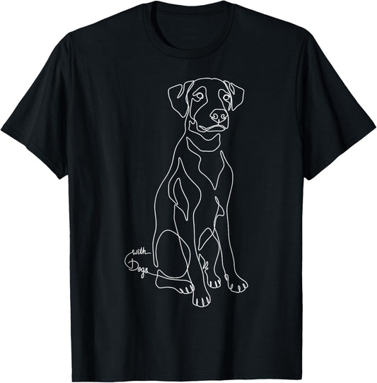 Sitting With Dogs T-Shirt