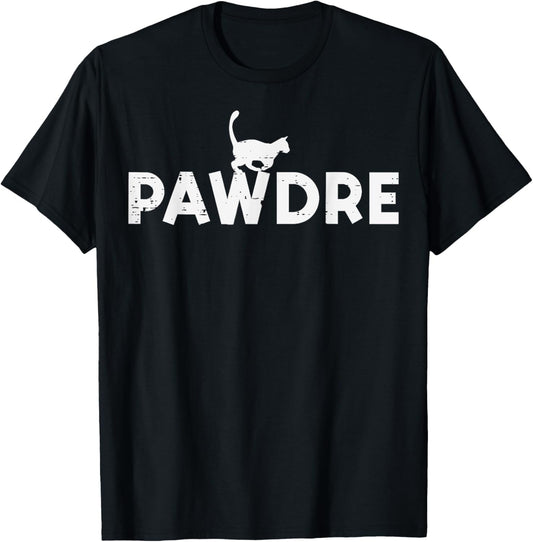 Pawdre Fathers Day Cat Daddy Mens T-Shirt