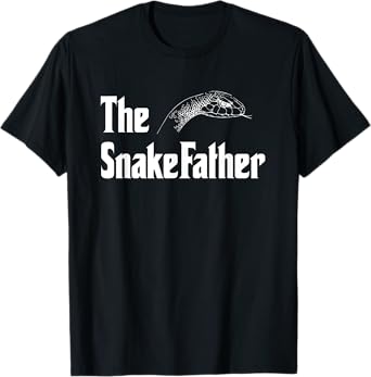 Mens Funny The Snake Father - Snake Dad T-Shirt