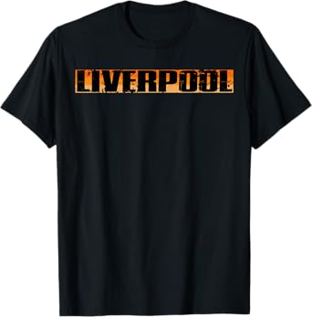 Vintage Retro Liverpool England Cool Shirt Gift