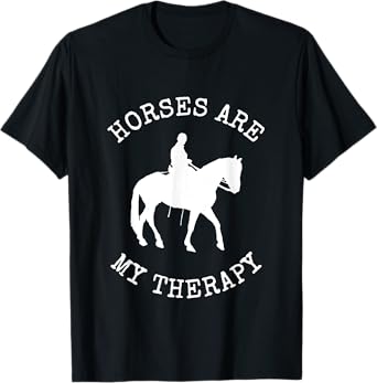 Horse Picture Horseback Riding Tee Shirt