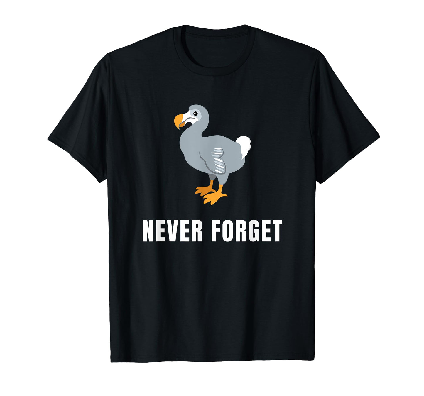 Never Forget The Dodo Funny Extinct Animal T-Shirt
