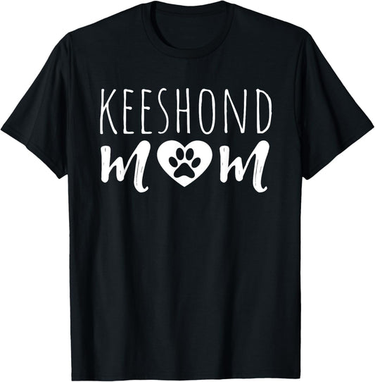 Keeshond Mom Dog Mother Keeshond Owner Keeshond Mama Sister T-Shirt