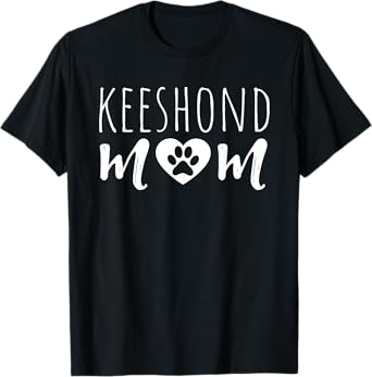 Keeshond Mom Dog Mother Keeshond Owner Keeshond Mama Sister T-Shirt for Men Women Kids