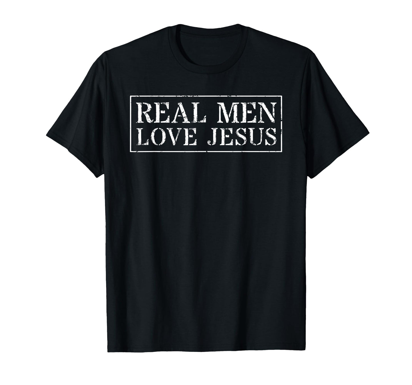 Christian T Shirt For Men: Real Men Love Jesus T-Shirt