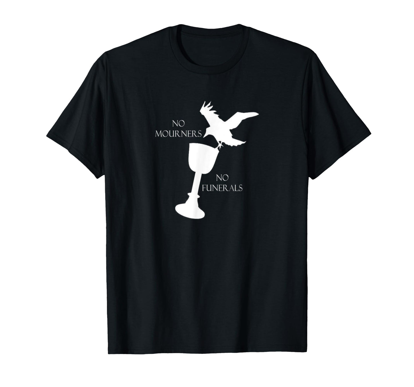 Bookworm No Mourners No Funerals Tshirt for book nerds T-Shirt