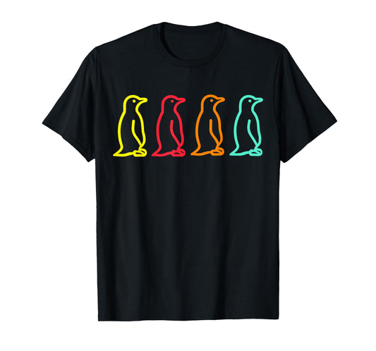 Penguin Retro T-Shirt