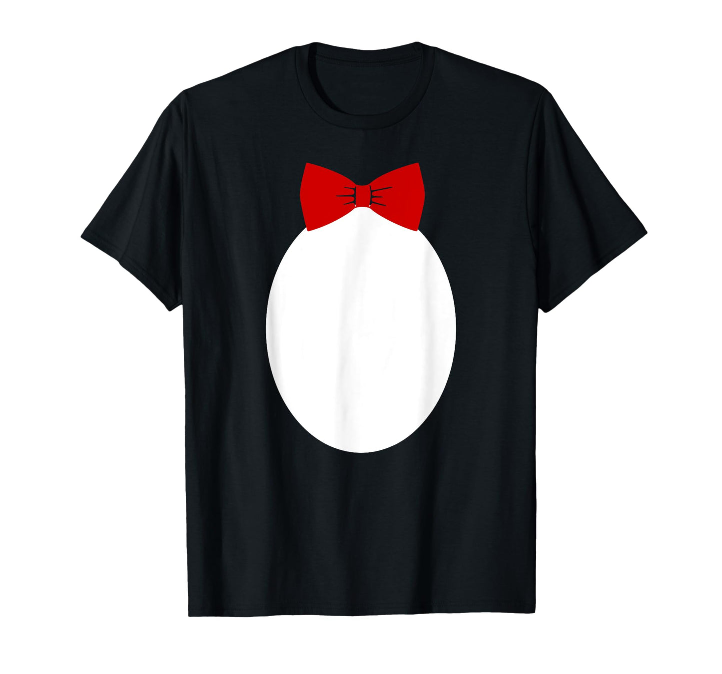 Cute Penguin Belly With Bow Tie T-Shirt
