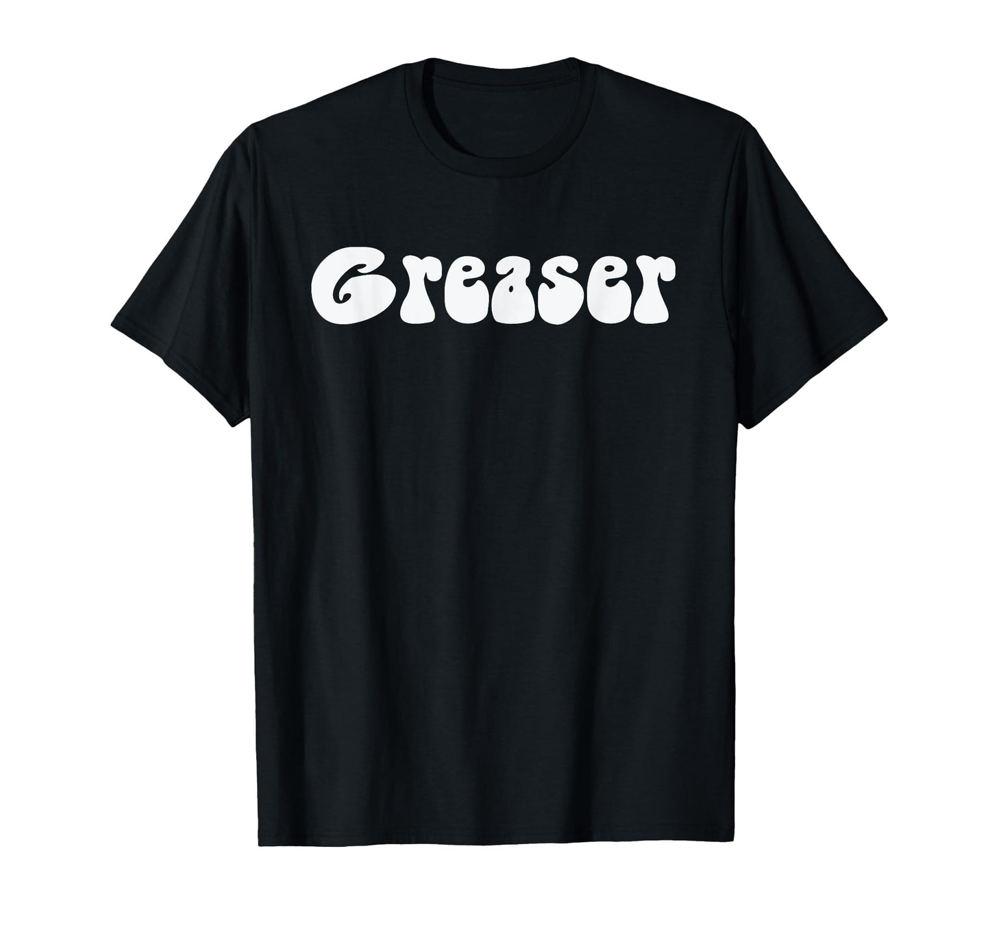 Fun retro 1950's vintage Greaser white text Gift T-Shirt T-Shirt