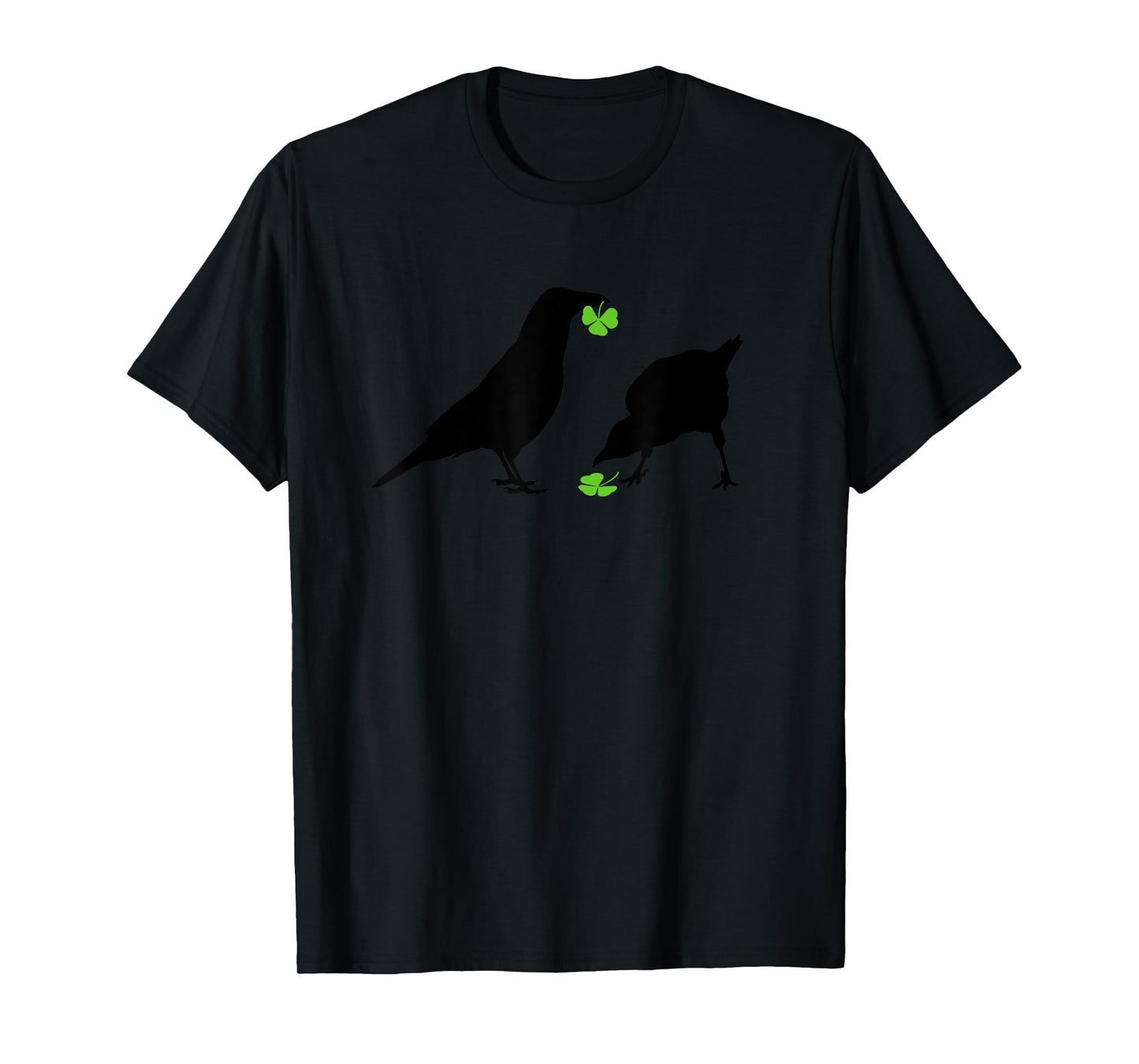 Saint Patrick's Day Shamrock Crows for Bird Lovers T-Shirt