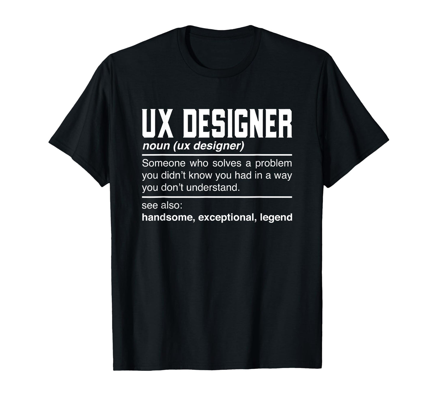 Ux Designer Definition Design - Interaction Designers Noun T-Shirt