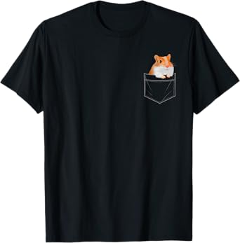 Funny Hamster Design For Men Women Boys Girls Hamster Lovers T-Shirt