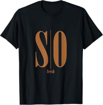 Brown SO Fresh Brown Graphic T-Shirt