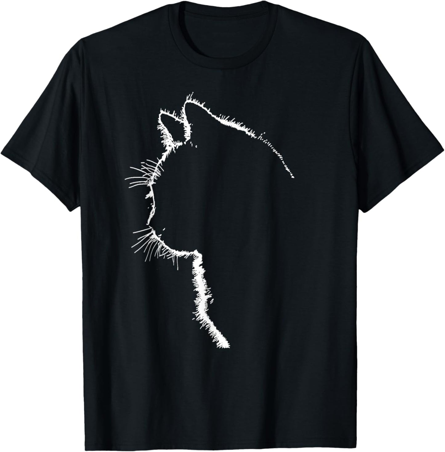 Cat apparel women with Cat Illustration T-Shirt