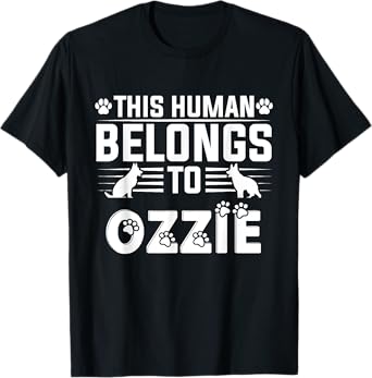 Dog Name Ozzie Gift Belongs To Pet Dog Ozzie T-Shirt