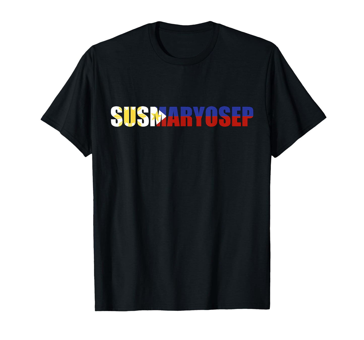 SUSMARYOSEP Tagalog Funny Filipino Flag Slang Phillipines T-Shirt