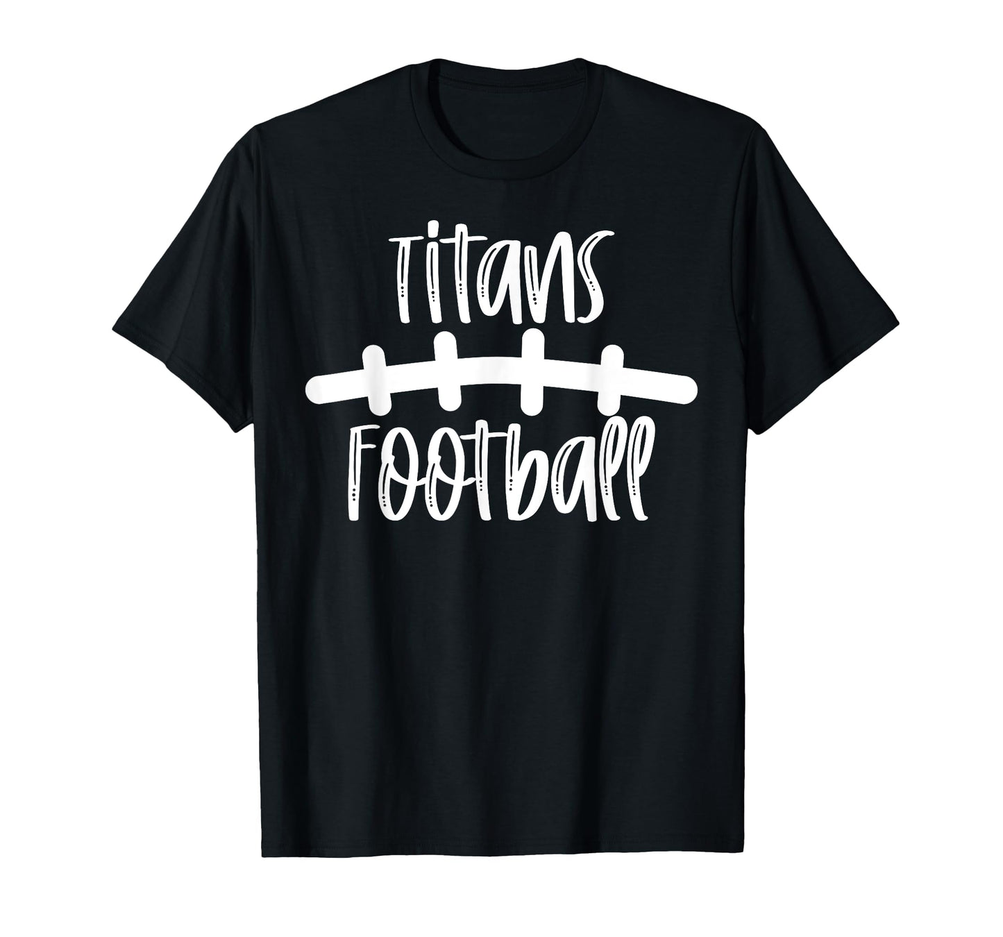 Titans Football School Spirit Team Mascot Game Night T-Shirt