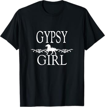 Gypsy Girl Horse T-Shirt