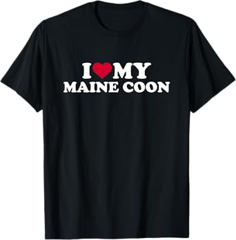 I love my maine coon cat T-Shirt