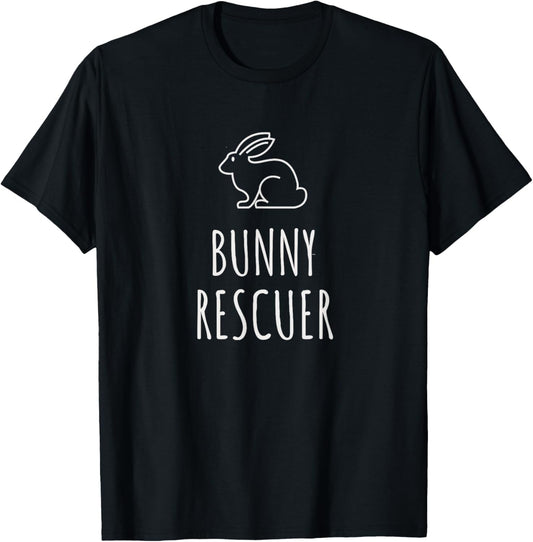 Bunny Rescuer Rabbit Rescue Foster Pet Owner T-Shirt