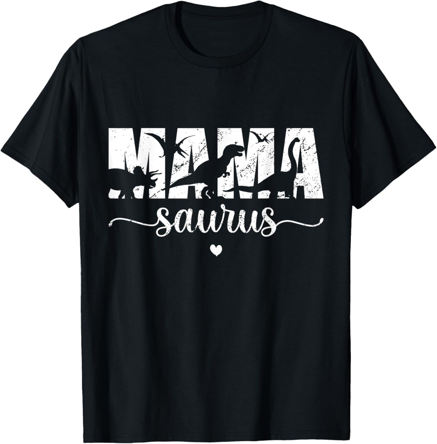 Funny Mama Saurus or T-Rex Mom Dinosaur For Women Dinosaur T-Shirt