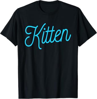 Kitten Shirt KittenPlay Gift Bdsm Ddlg Abdl Petplay T-Shirt