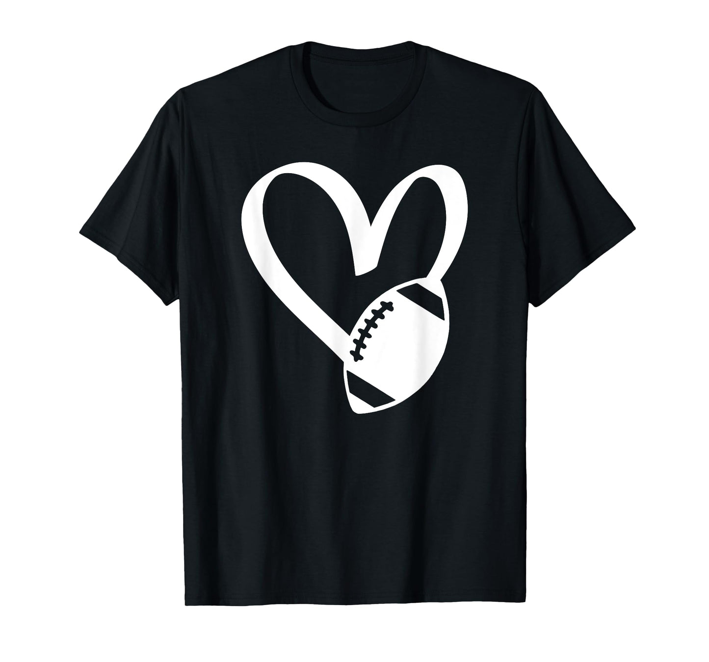 Football Heart T-Shirt