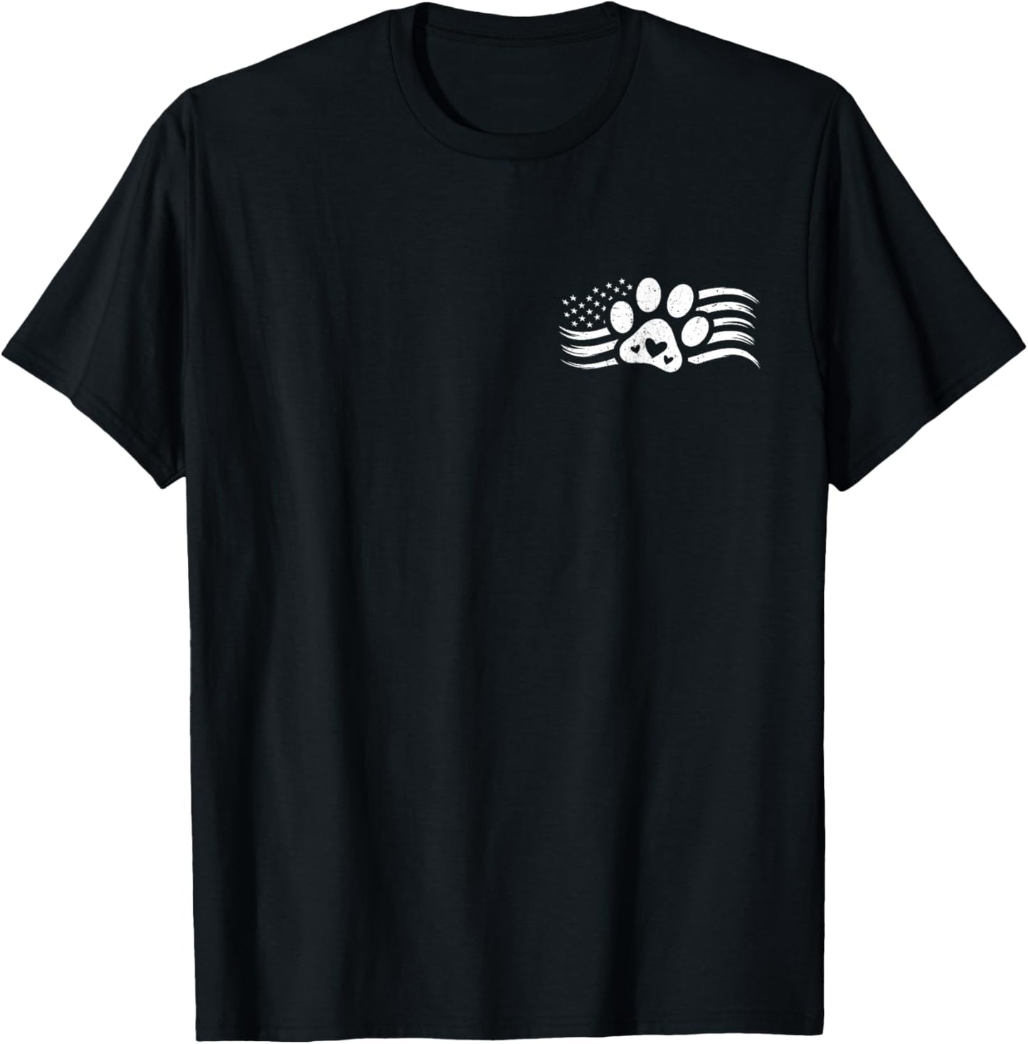 In My Darkest Hour When I Needed A Hand I Found A Paw Retro T-Shirt