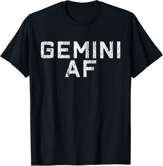 Gemini Astrology Birthday Gift Sign T-Shirt