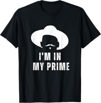 I'm In My Prime Western Doc Holliday Cowboy Outlaw Graphic T-Shirt