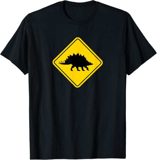 Dinosaur Stegosaurus Crossing - Cute Stegosaurus T-Shirt