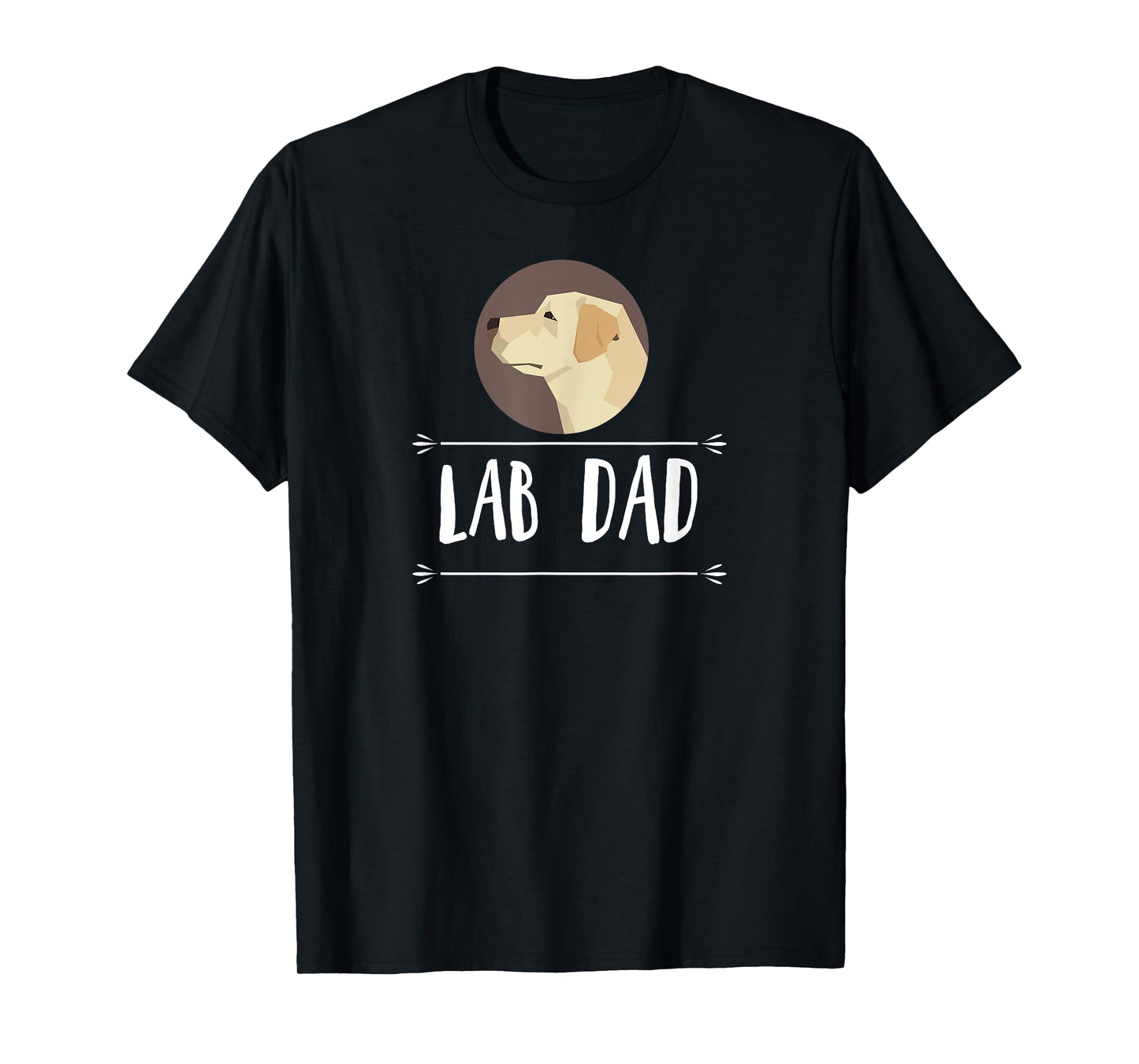 Lab Dad! Yellow Labrador Retriever Dog Gift Men Women Girls Kids T-Shirt