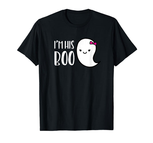 MATCHING SET I'm His or Her Boo Halloween Ghost Couple Shirt T-Shirt
