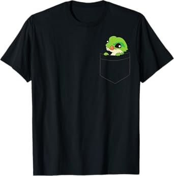 Lizard In Pocket Cute Lizard In Pocket T-Shirt