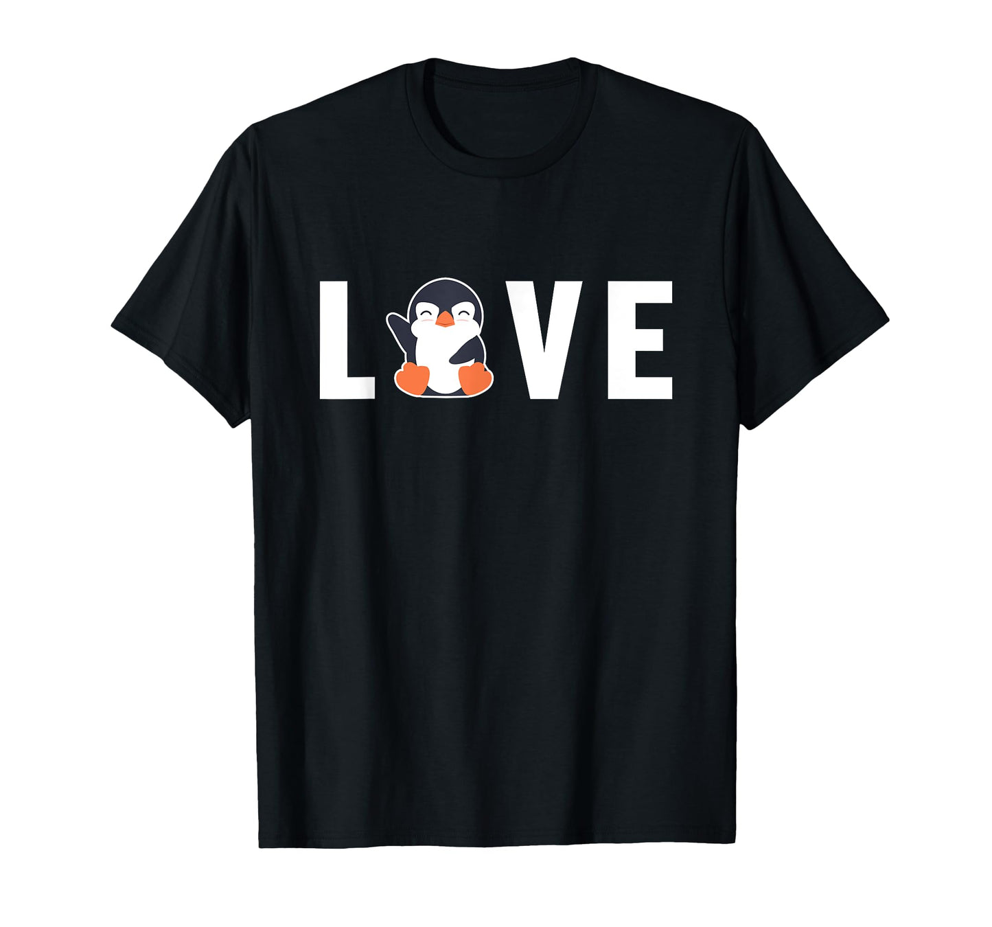 Love Sea Bird King Emperor Penguin Lover Penguin T-Shirt