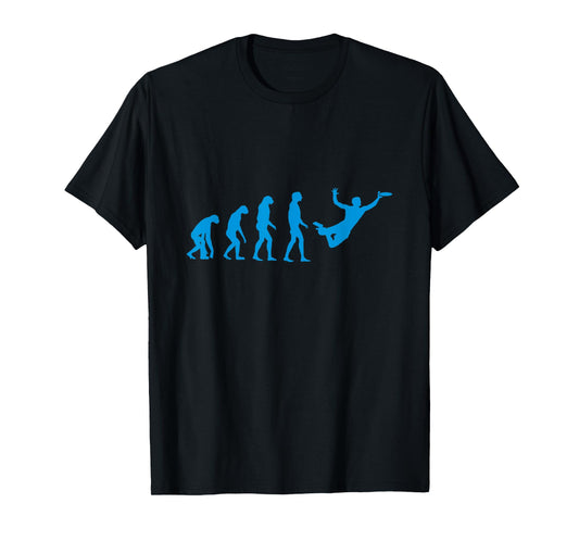 Evolution Of Man Ultimate Frisbee Shirt T-Shirt