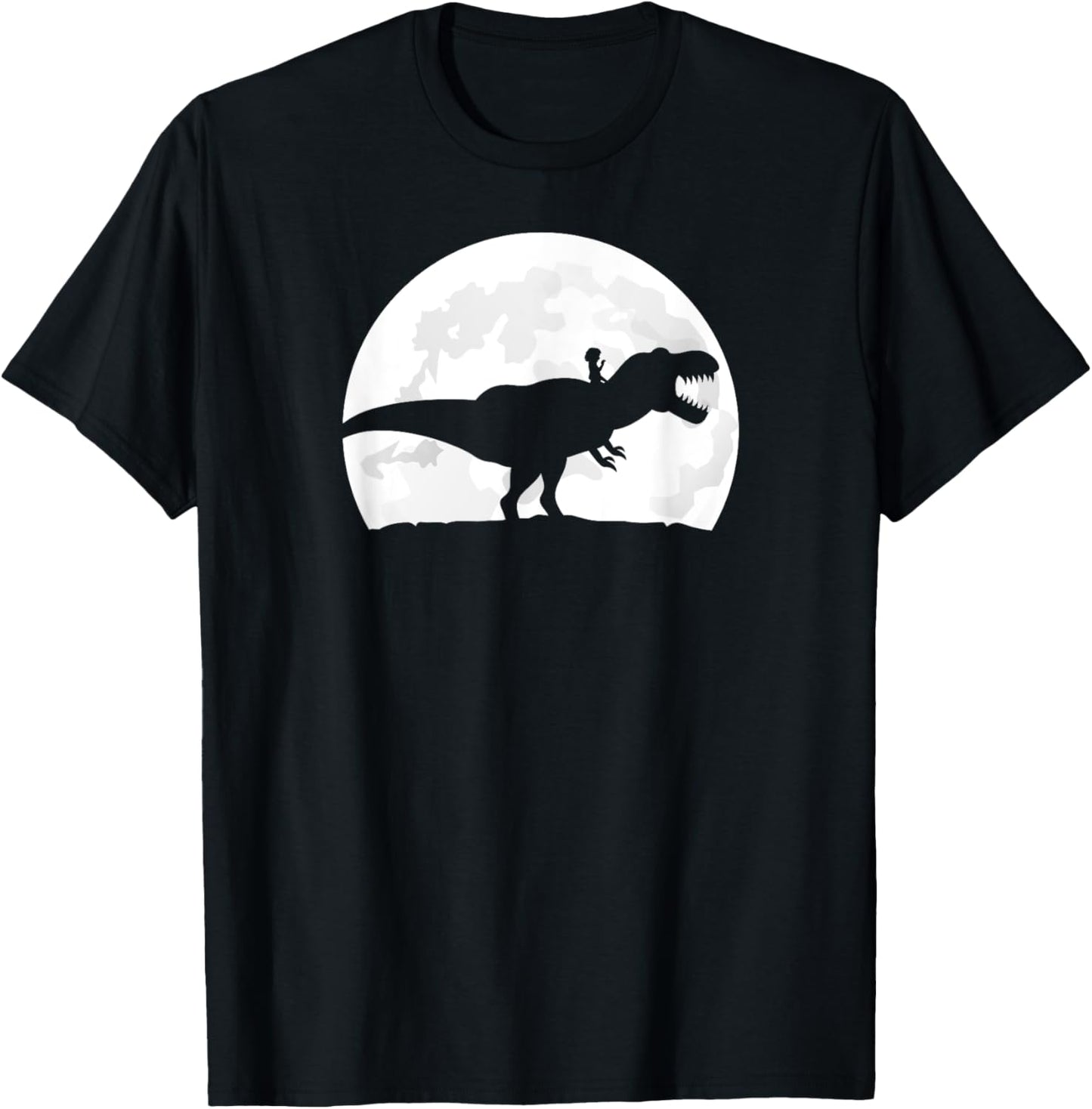 Dinosaur Gifts For Kids Girl Riding A T-Rex Dinosaur T-Shirt