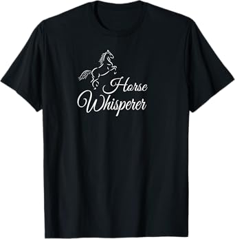 Horse Line Drawing "Horse Whisperer" T-Shirt
