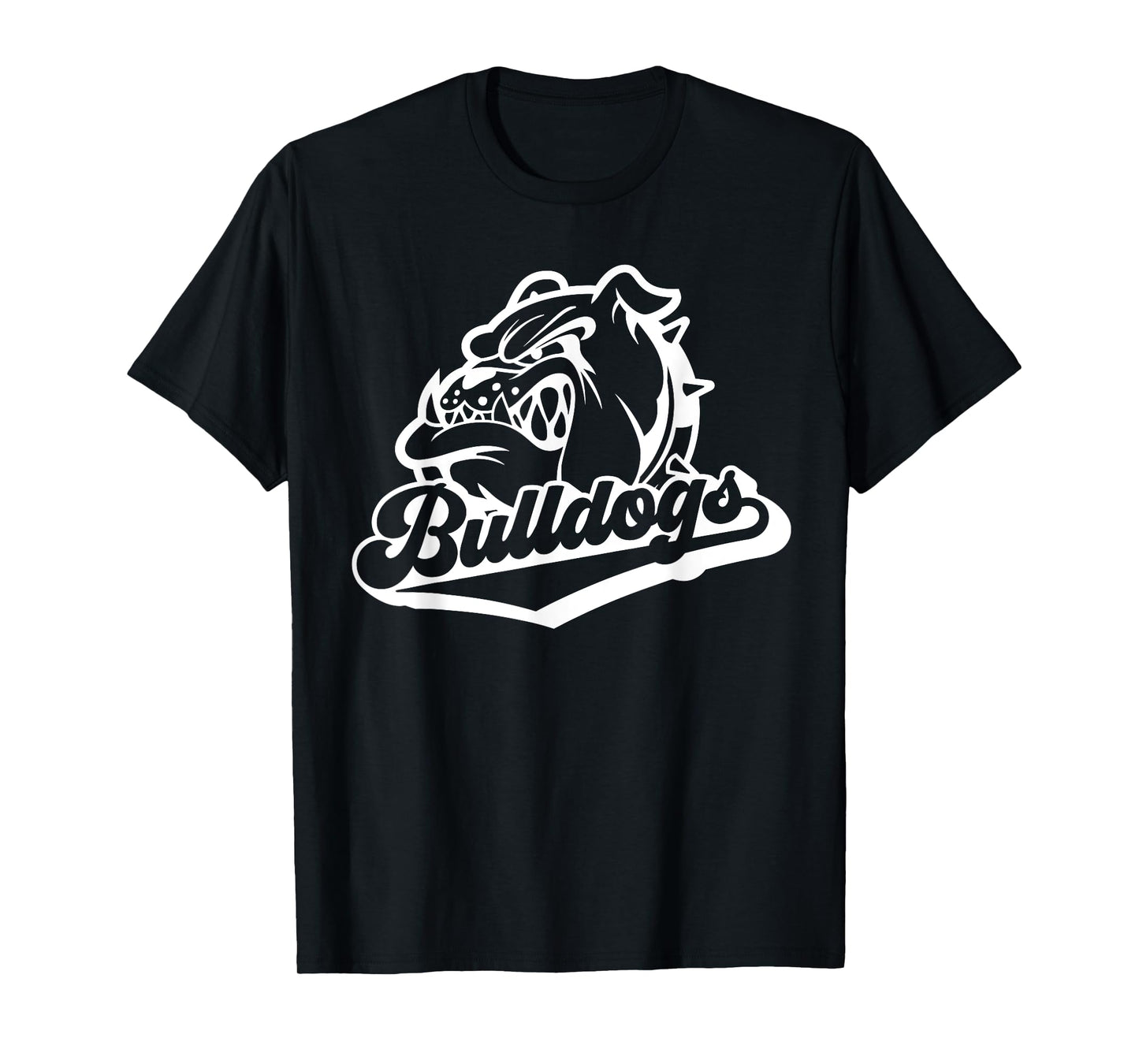 Bulldogs School Spirit Mascot Logo Game Day Bulldog Pride T-Shirt