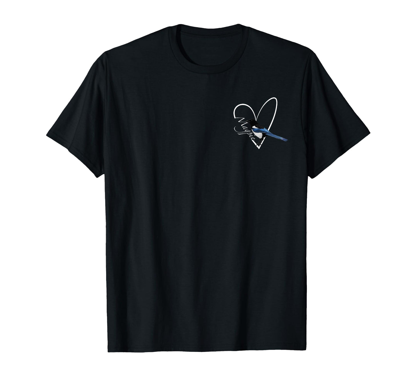 Magpie Bird Birdlover Birdwatcher Animal Biologist T-Shirt