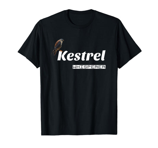 American Kestrel T Shirt - Kestrel Whisperer Birding TShirt T-Shirt